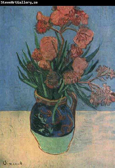 Vincent Van Gogh Vase with Oleanders